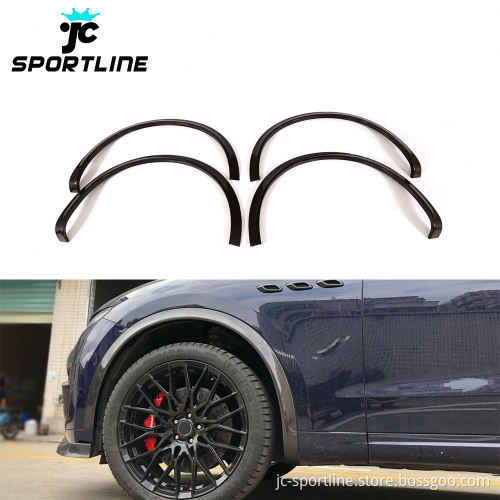 Carbon Fiber Wheel Arch Flares for Maserati Levante S Sport 4-Door 2017-2019